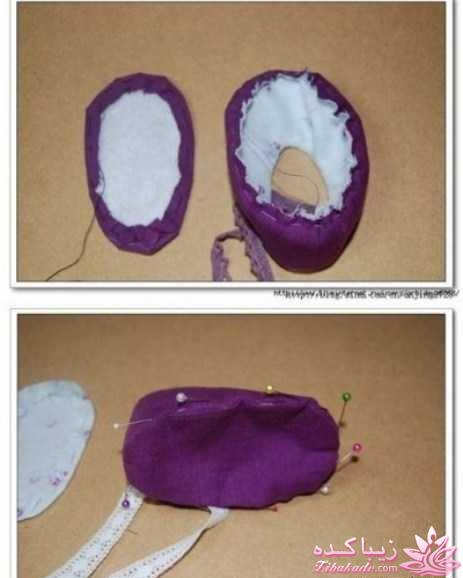 برای نی نی های نازتون کفش بدوزید